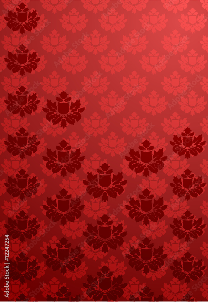Red glamour pattern Red glamour pattern