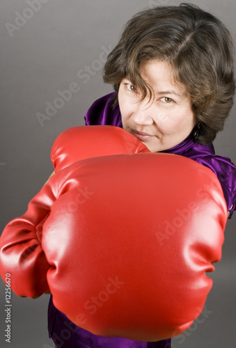 Woman Boxer © chiyacat