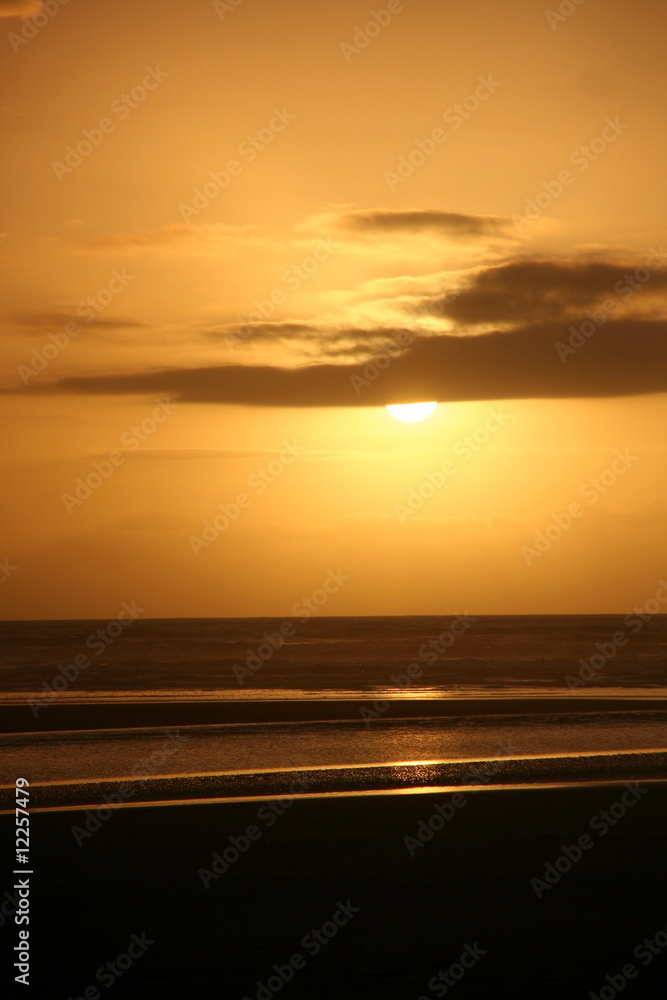 Couché de soleil sur Cap Foulwind