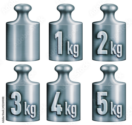 Gewichte Silber
