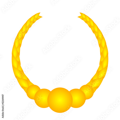 lorbeerkranz gold
