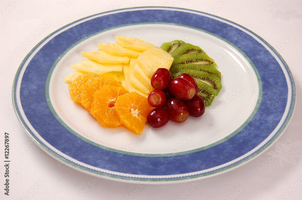 Postre de frutas Postre de frutas