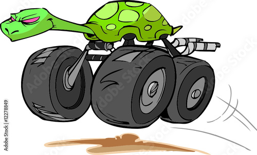 Monster truck turtle