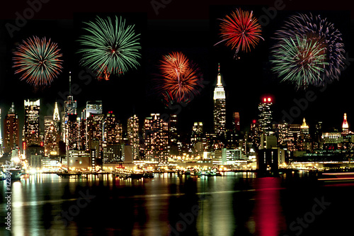 New York Skyline Independance Day © Anthony Sacco