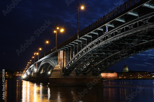 Bridge with lights