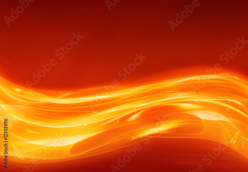 great abstract image of flowing heat or lava
