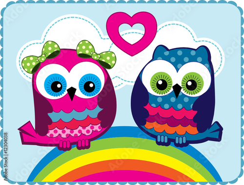 Owls in love