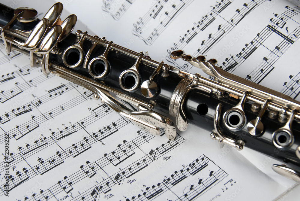 Naklejka premium Classic music