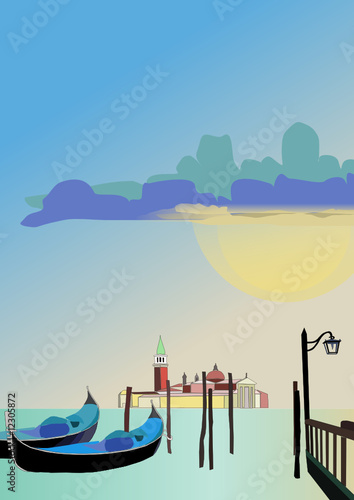 soir sur venise