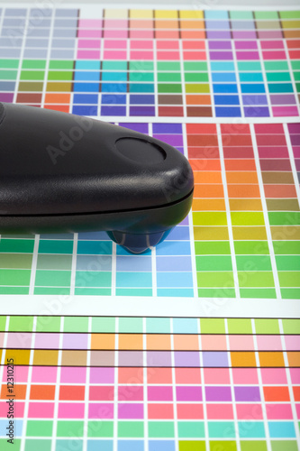 Measuring The Target Print.