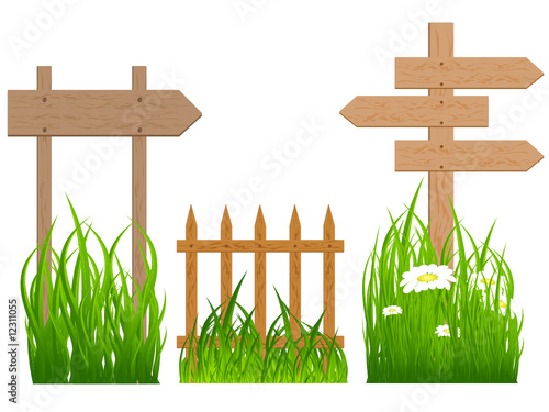 set of vector design elements over white background