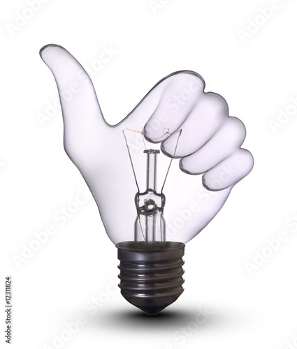 woo-hand lamp bulb