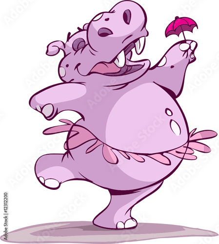 ballerina hippo