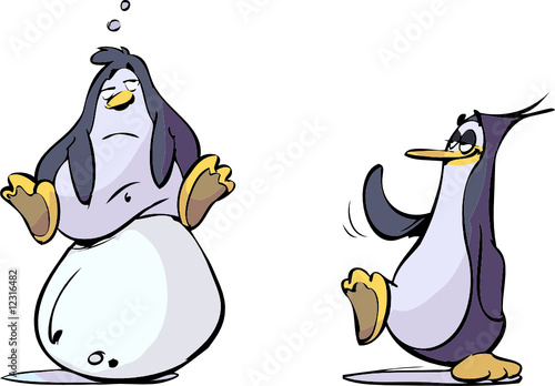 Singing penguin