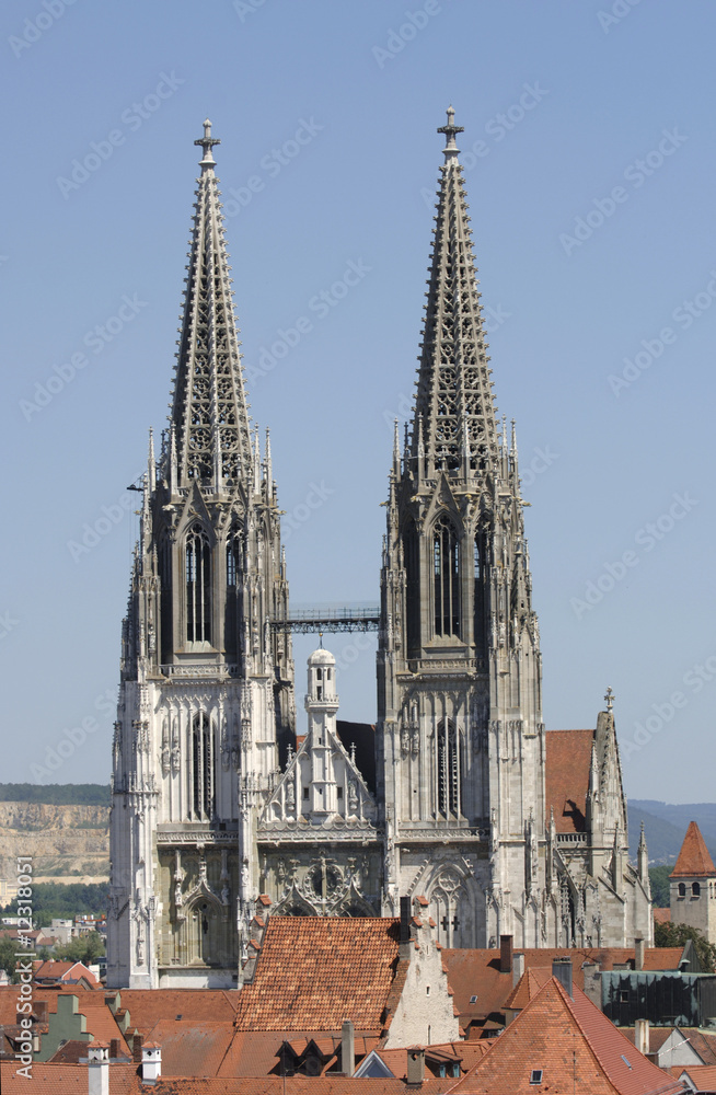 Fototapeta premium Regensburg Dom Kirche Kathedrale