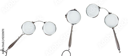 the glass with clipping path