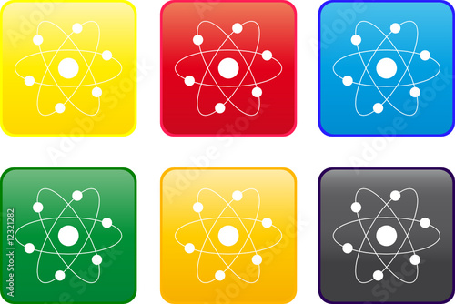 Web button - atom