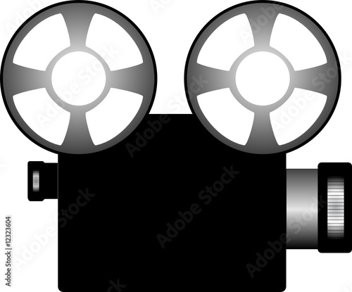 illustration of a Film projector