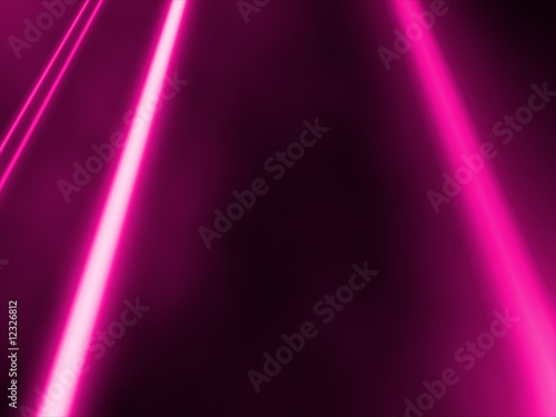 Pink light rays