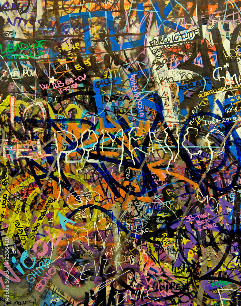 Fototapeta premium Graffiti tło