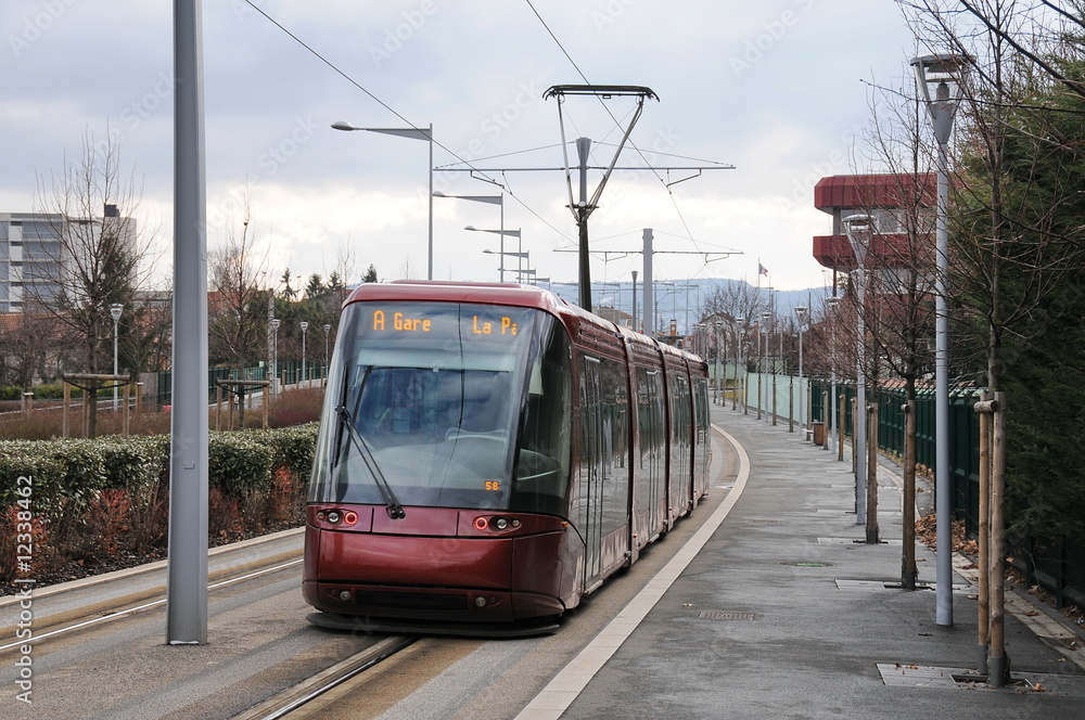Tramway à Clermont-Ferrand