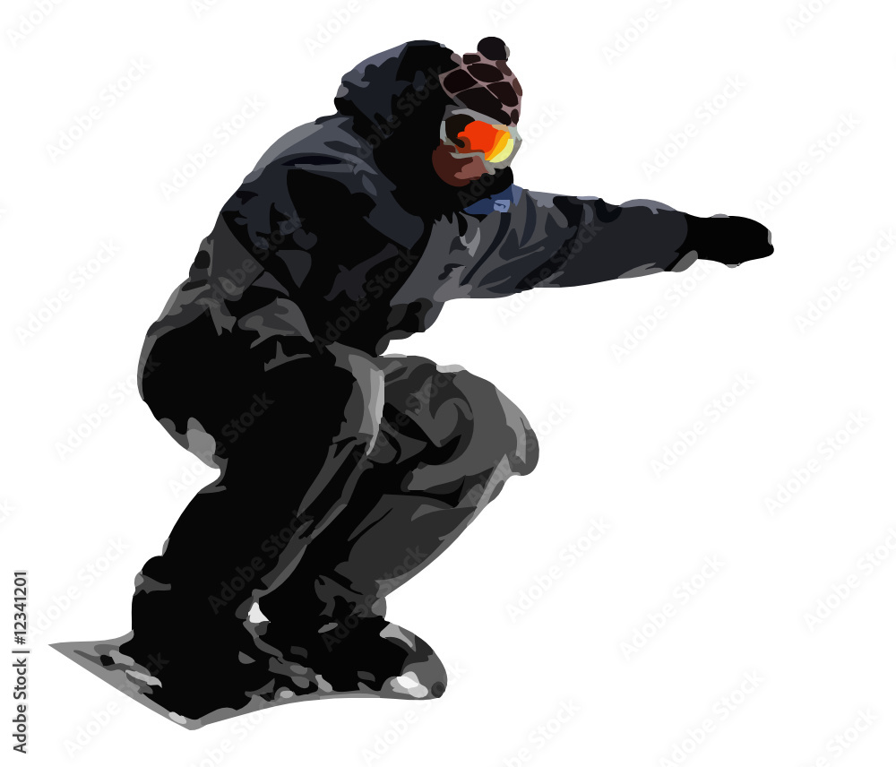Fototapeta premium snowboard
