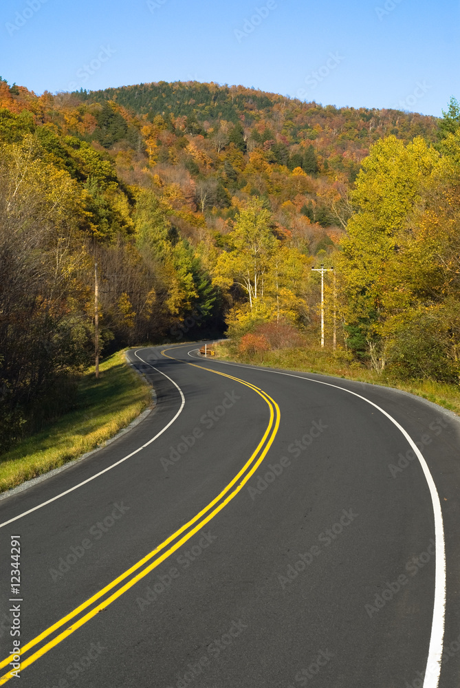 Winding scenic highway Winding scenic highway