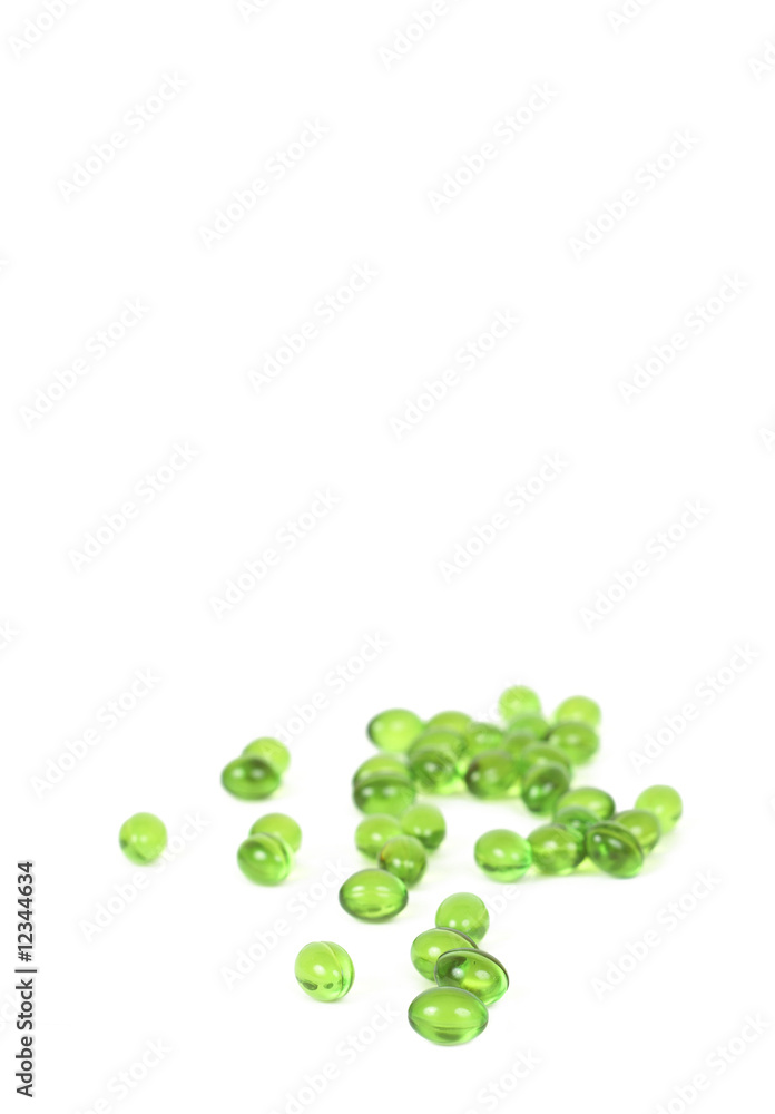 Green garlic vitamin pills Green garlic vitamin pills