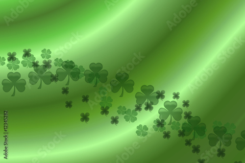 Shamrock background