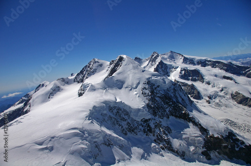 Über den Gletschern der Schweiz © Bergfee
