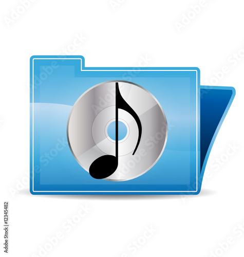 Music icon folder