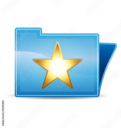 Bookmarks icon folder
