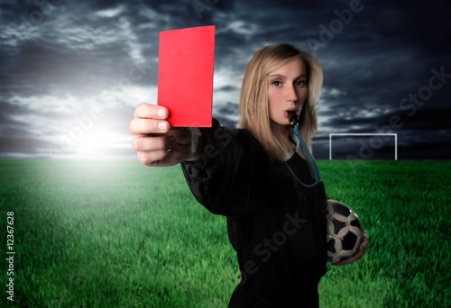 red card photo