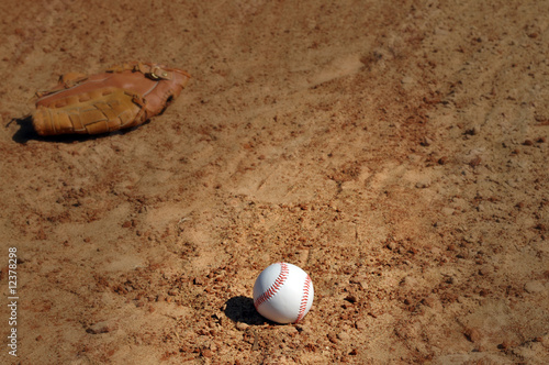 Baseball with Vignette