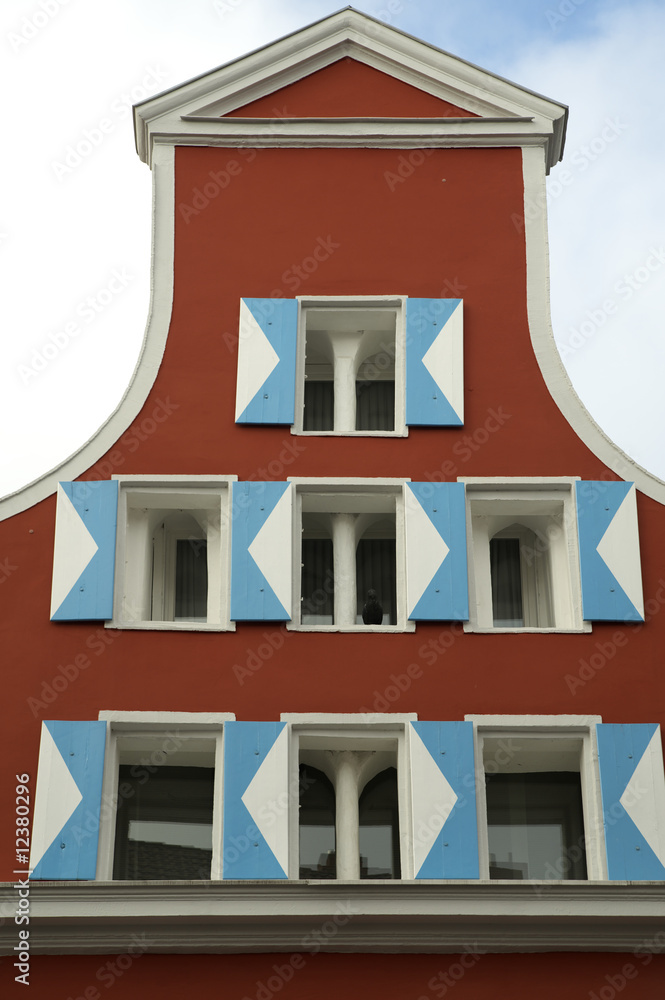 Obraz premium Hotelfassade in Wismar