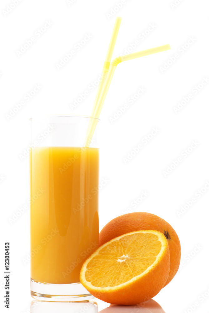 Oranges and juice