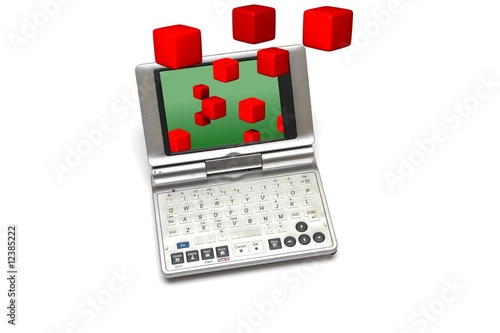 Futuristic Laptop / PDA