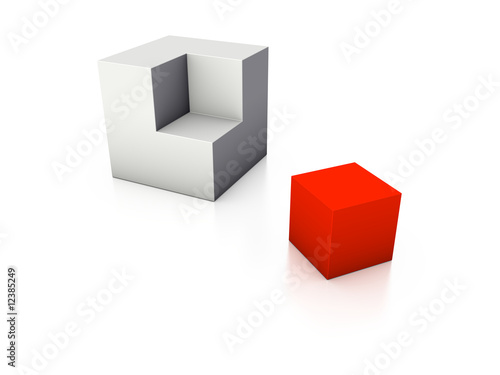 incomplete cube