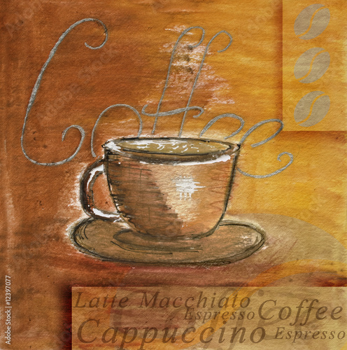 Kaffee Kollage
