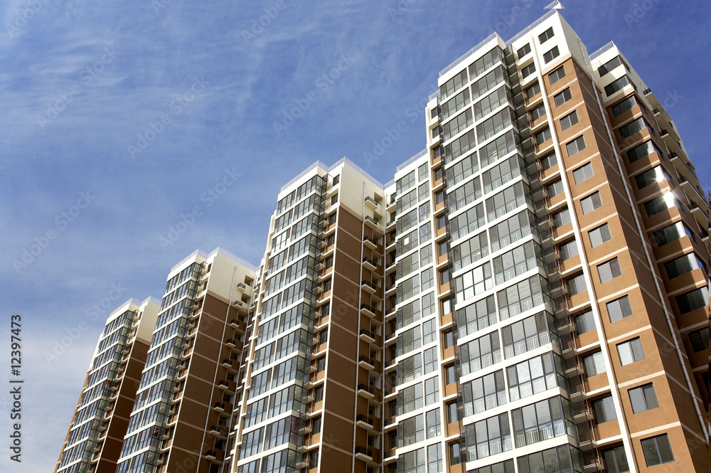 Fototapeta premium block of flats