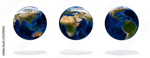 Set of earth