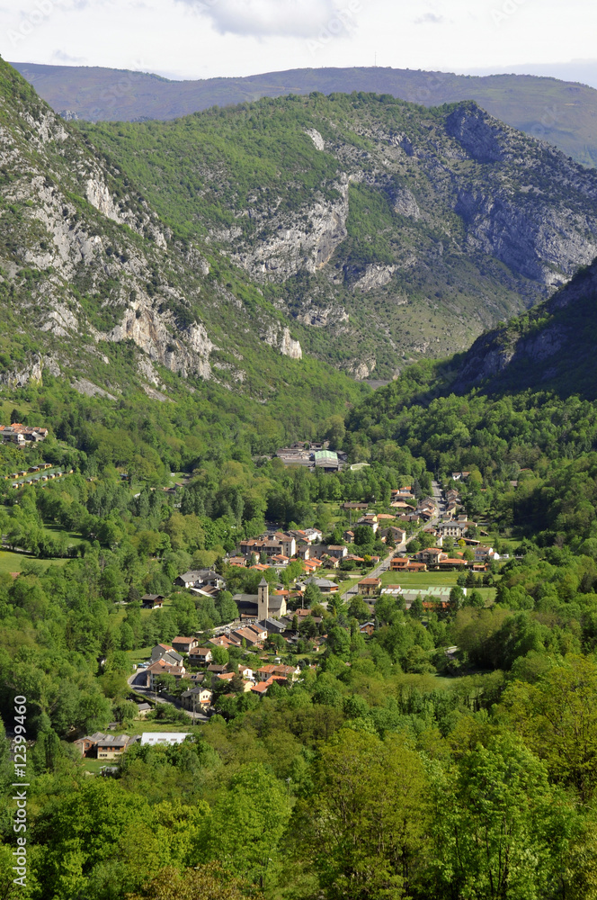 village des Pyrénées