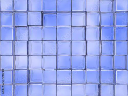 glass cubes background