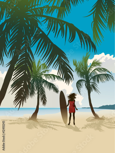 Tropical beach