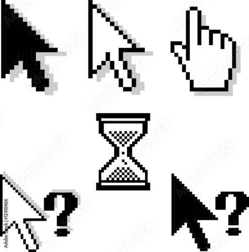 pixel-cursors