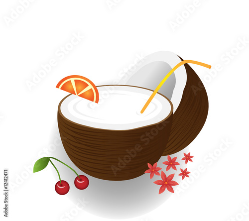 Coconut cocktail