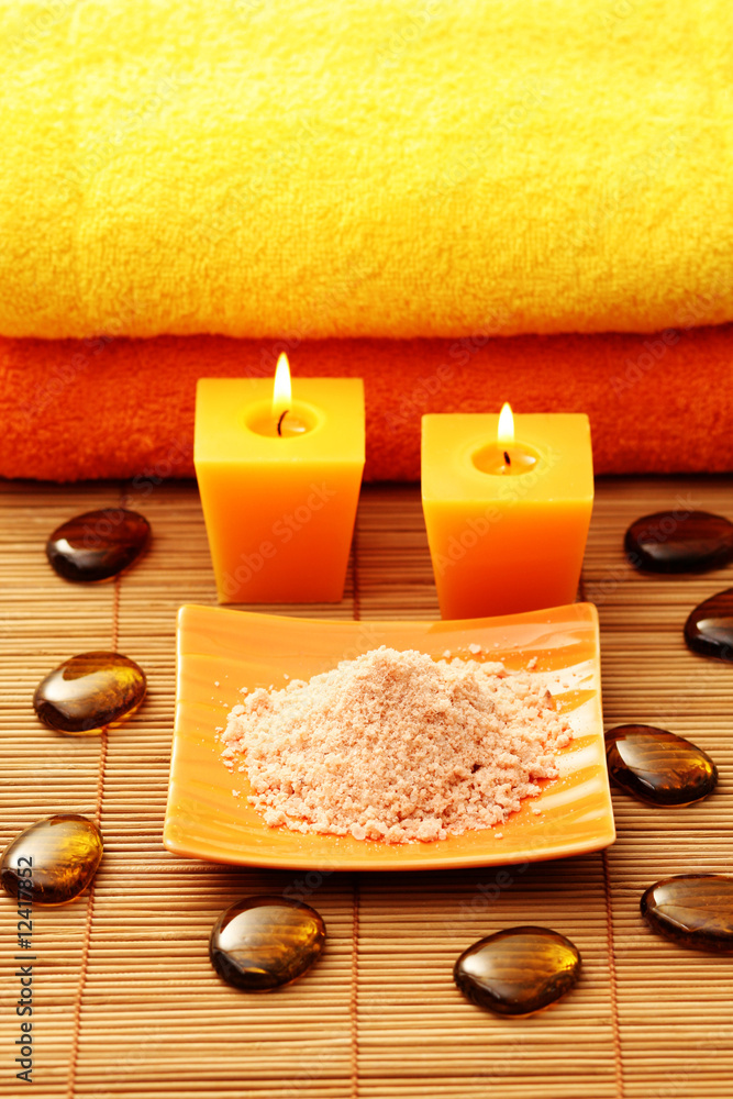 towels and bath salt towels and bath salt