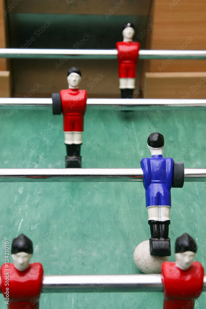 Fototapeta premium partie de baby-foot