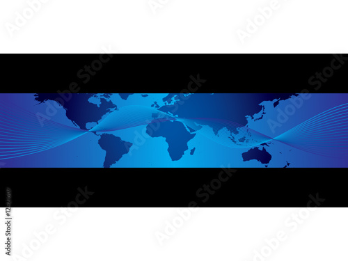 World business banner