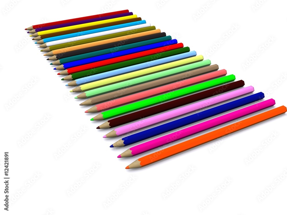 Fototapeta premium pencils